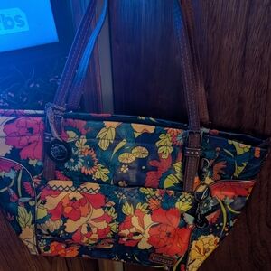Sakroots Multicolor Floral Tote Bag